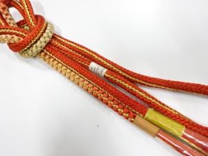 未使用品　正絹　手組帯締め
